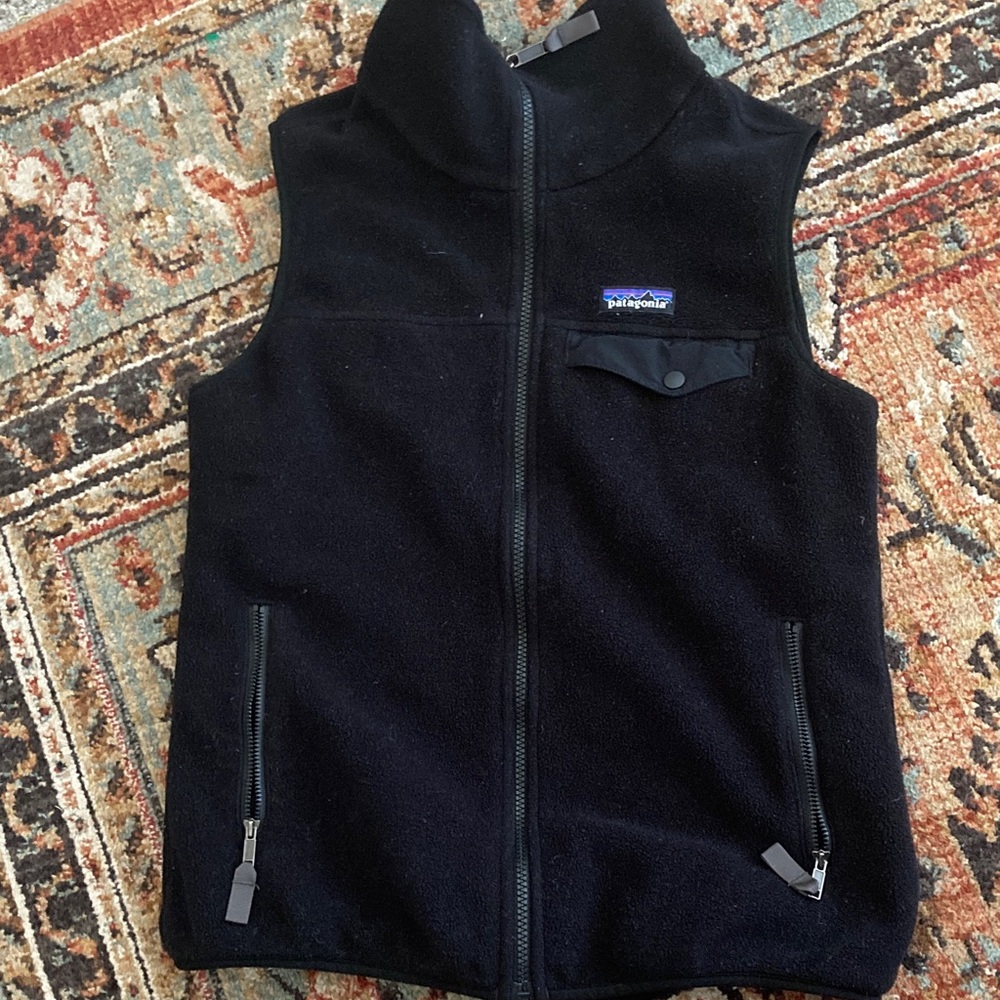 Patagonia Midnight Black Fleece Vest